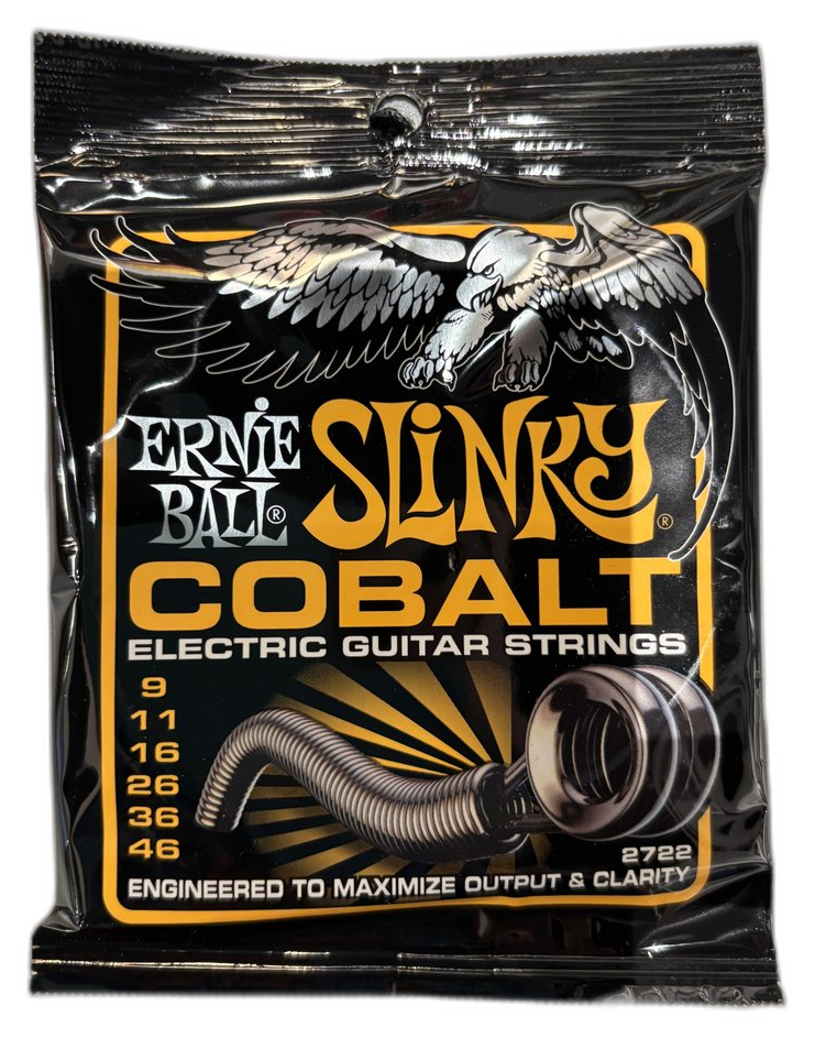 Ernie Ball Slinky Cobalt — 9-46 · Corde per chitarra elettrica · R&D Sound Lugano