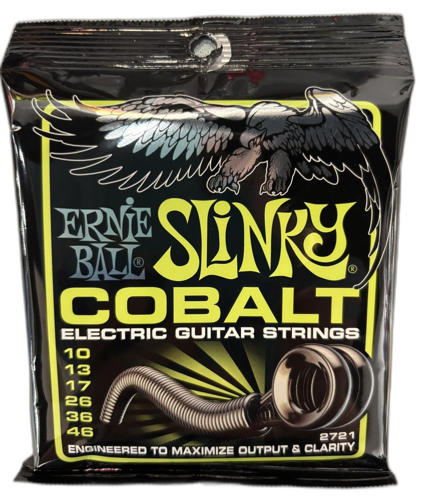 Ernie Ball Slinky Cobalt — 10-46 · Corde per chitarra elettrica · R&D Sound Lugano