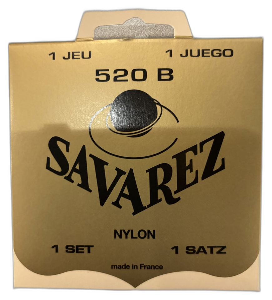 Savarez 520 — 520B · tensione bassa · Corde per chitarra classica · R&D Sound Lugano
