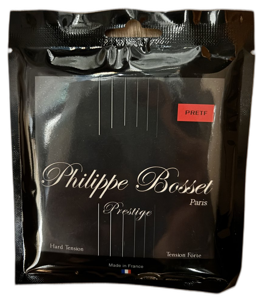 Philippe Bosset Prestige — Tensione dura · Corde per chitarra acustica · R&D Sound Lugano