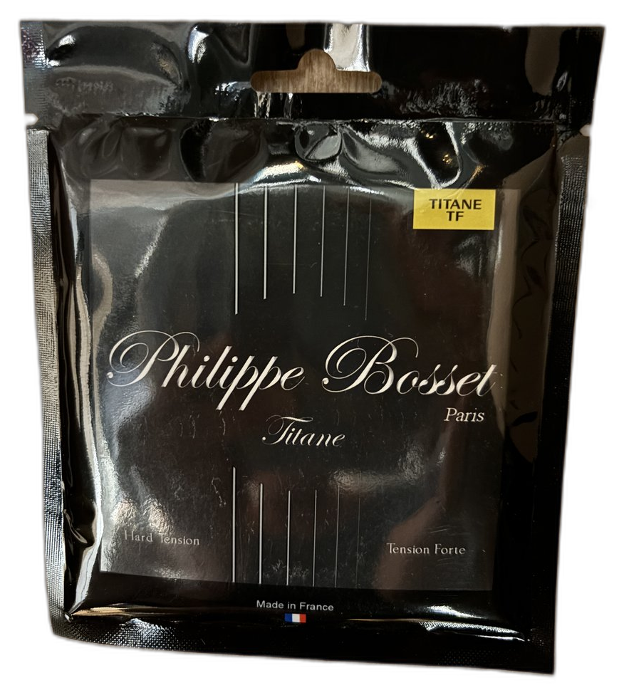 Philippe Bosset Titane — Tensione dura · Corde per chitarra acustica · R&D Sound Lugano