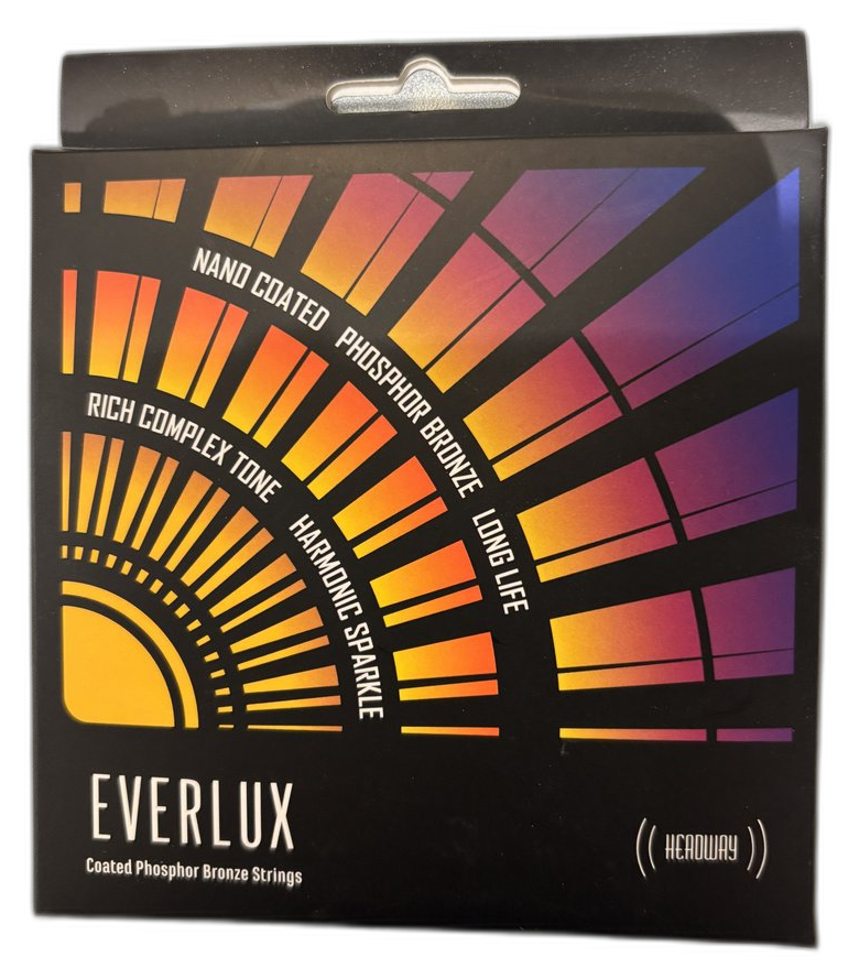 Everlux Nano Coated — Extra Light 11-52 · Corde per chitarra acustica · R&D Sound Lugano