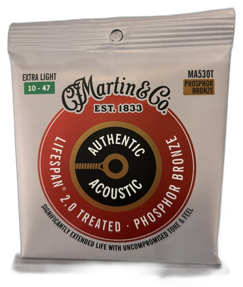 Martin & Co. Lifespan 2.0 Phosphor Bronze — Extra Light 10-47 · Corde per chitarra acustica · R&D Sound Lugano