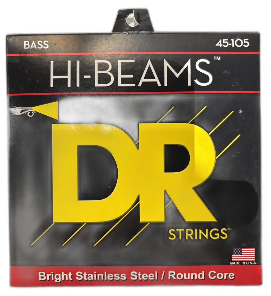 DR Hi-Beams — 45-105 · Corde per basso · R&D Sound Lugano