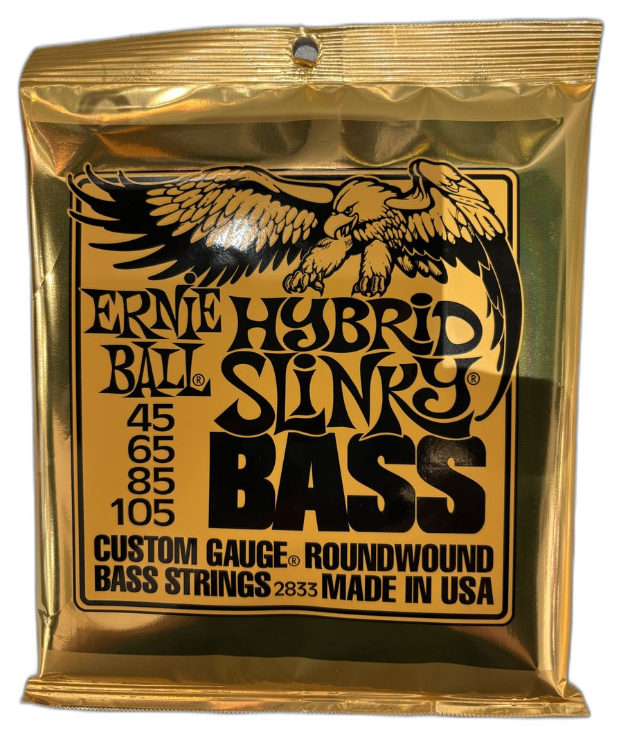 Ernie Ball Hybrid Slinky Bass — 45-105 · Corde per basso · R&D Sound Lugano