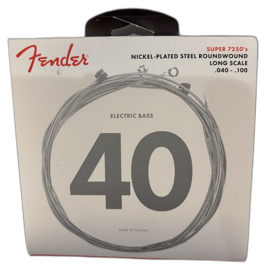 Fender Corde per basso 7250's / Sub Sonic — Super 7250's 40-100 Long Scale · Corde per basso · R&D Sound Lugano