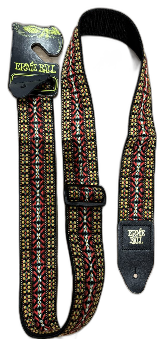 Ernie Ball Jacquard Strap — California Weave · Tracolle e cinghie · R&D Sound Lugano