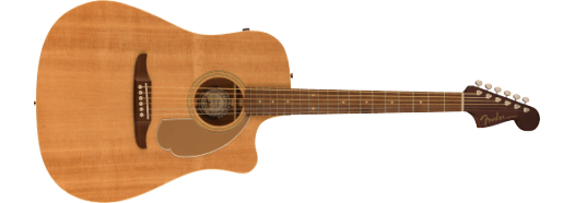 Fender Redondo Player — Walnut Fingerboard, Gold Pickguard, Natural · Chitarre acustiche · R&D Sound Lugano