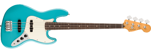 Fender Player II Jazz Bass — Rosewood Fingerboard, Aquatone Blue · Bassi elettrici · R&D Sound Lugano