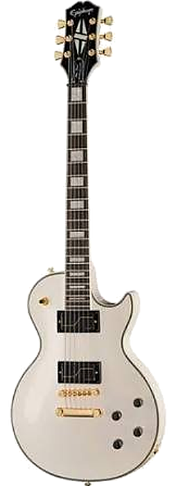 Epiphone Matt Heafy Les Paul Custom Origins — Bone White · Chitarre elettriche · R&D Sound Lugano