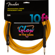 Fender Professional Series Glow in the Dark Cable — Arancione · Cavi per strumento · R&D Sound Lugano