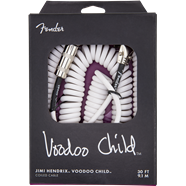 Fender Hendrix Voodoo Child Coil Cable — White · Cavi per strumento · R&D Sound Lugano