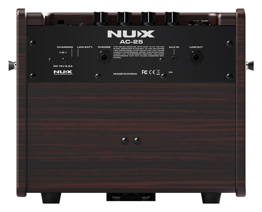 NUX AC-25 · Amplificatori per chitarra acustica · R&D Sound Lugano